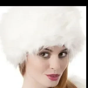 NWT Janis Joplin Style White faux fur warm hat. Stylish. Trendy annas Reflection Luxury | Accessories | Nwt Janis Joplin  main image 2